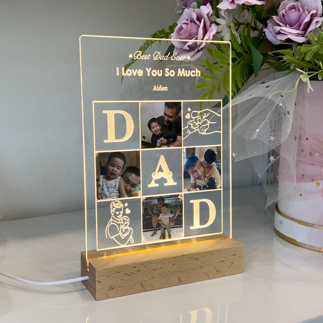 Cool DAD LED Photo Lamp